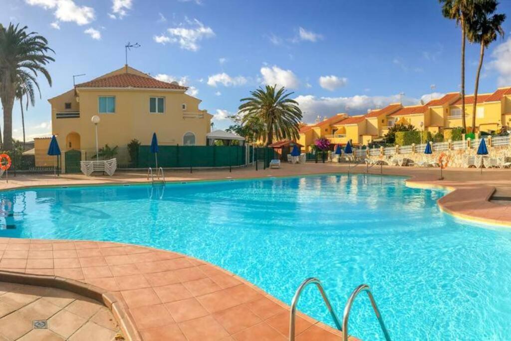 Pool Apartment Maspalomas By Wave Properties San Bartolomé Buitenkant foto